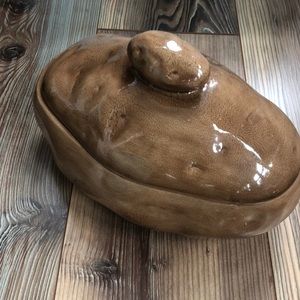 VINTAGE ATLANTICO potato server / lidded container